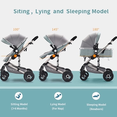 Car Seat Stroller 3in1 Travel Set